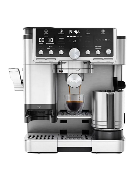 Cafetiera manuala Ninja ES701EU, 1650W, Oțel inoxidabil