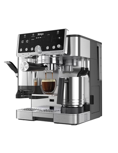Cafetiera manuala Ninja ES701EU, 1650W, Oțel inoxidabil