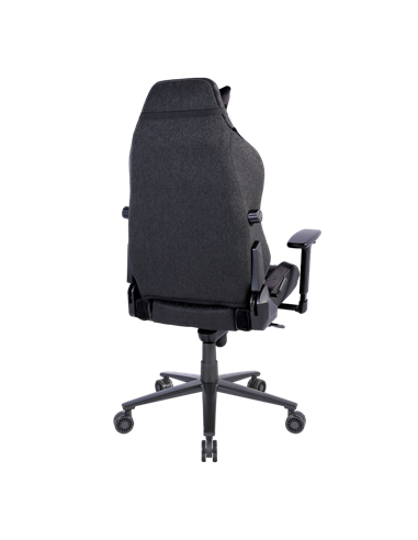 Scaun Gaming HATOR Ironsky Fabric, Țesătură, PU Piele, Negru