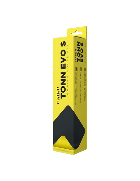 Игровой коврик для мыши HATOR Tonn EVO, Маленький, Чёрный