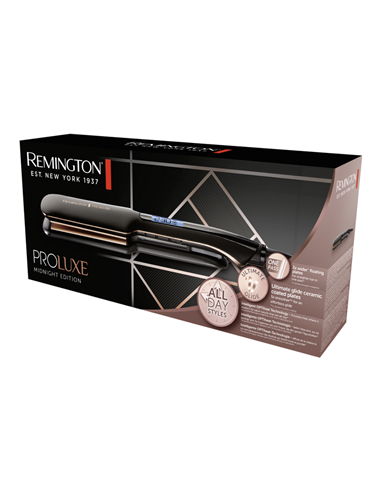 Placă de îndreptat părul Remington S9150B, Negru