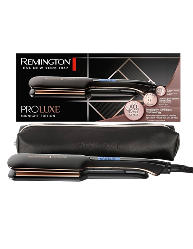 Placă de îndreptat părul Remington S9150B, Negru