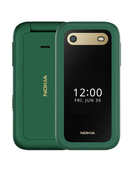 Telefon mobil Nokia 2660 Flip 4G, Verde