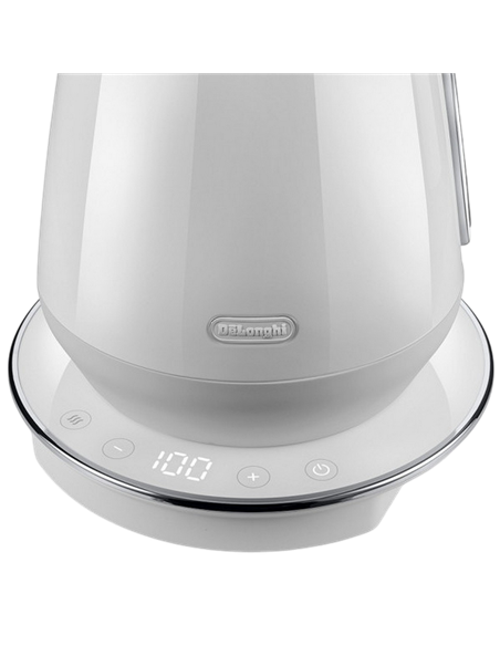 Fierbător electric DeLonghi KBY 2011 W, Alb