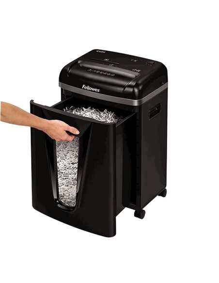 Tocător Fellowes Powershred® 450M, Negru