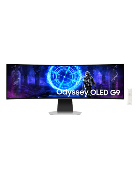 49" Игровой монитор Samsung S49DG952, OLED 5120x1440 Dual QHD, Белый