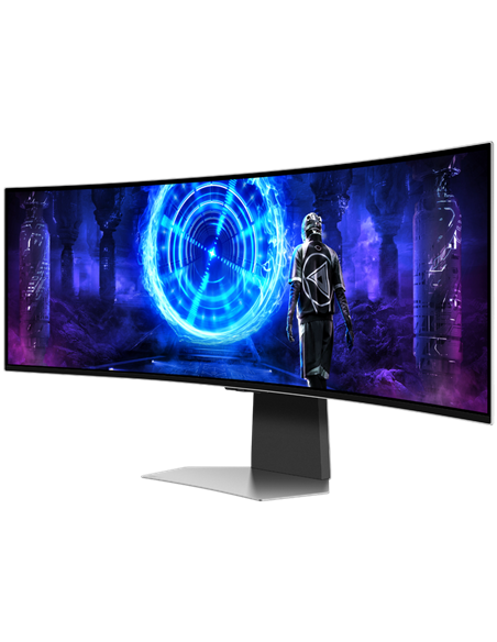 49" Monitor Gaming Samsung S49DG952, OLED 5120x1440 Dual QHD, Alb