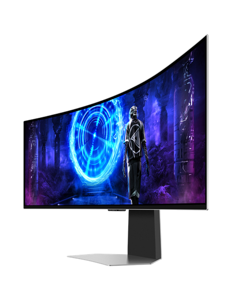 49" Monitor Gaming Samsung S49DG952, OLED 5120x1440 Dual QHD, Alb