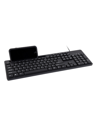 Клавиатура Gembird KB-UM-108, Проводное, Чёрный
