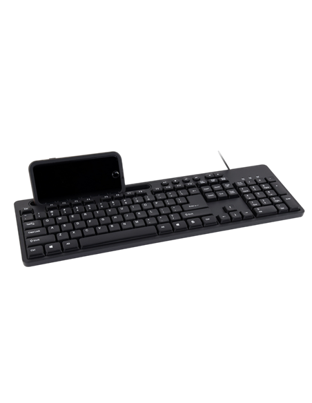 Клавиатура Gembird KB-UM-108, Проводное, Чёрный