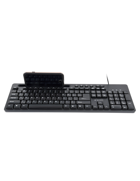 Клавиатура Gembird KB-UM-108, Проводное, Чёрный