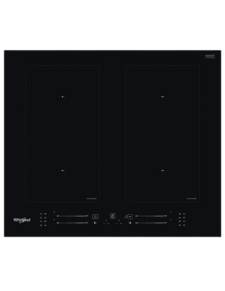 Plită cu inducție Whirlpool WL S3160 BF, Negru