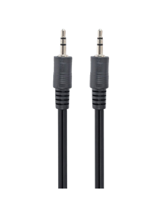 Аудиокабель Cablexpert CCA-404, 3.5mm 3-pin (M) - 3.5mm 3-pin (M), 1,2м, Чёрный