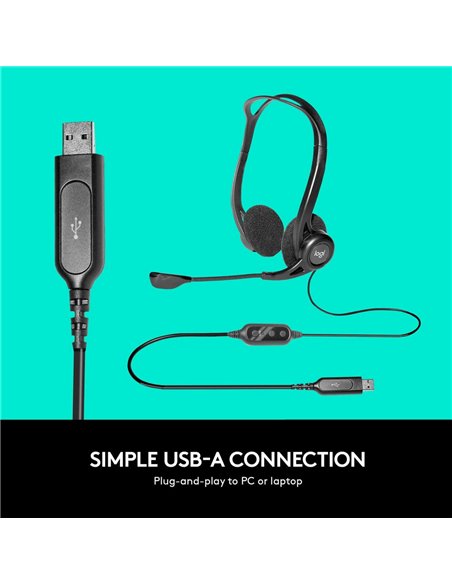 Наушники Logitech H960, Чёрный