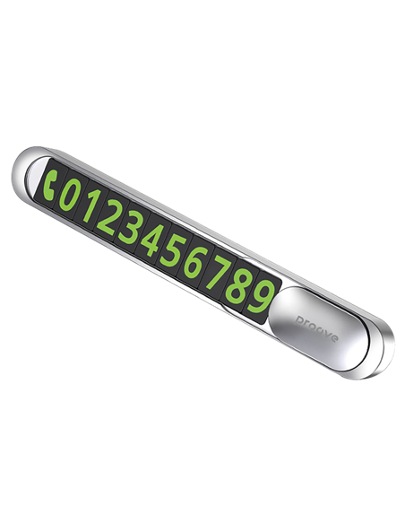 Парковочная карта Proove Metal Lock, Серебристый