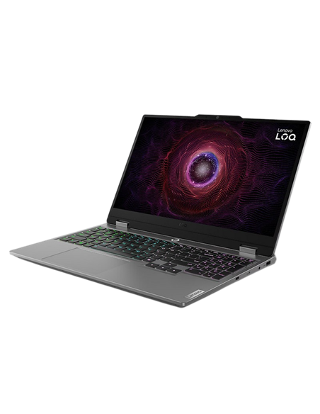 Laptop Gaming 15,6" Lenovo LOQ 15ARP9, Luna Grey, AMD Ryzen 7 7435HS, 24GB/1024GB, Fără SO Laptop Gaming 15,6" Lenovo LOQ 15ARP9, Luna Grey, AMD Ryzen 7 7435HS, 24GB/1024GB, Fără SO