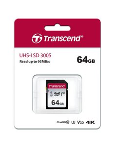 Card de Memorie Transcend SDXC Class 10, 64GB (TS64GSDC300S) 2