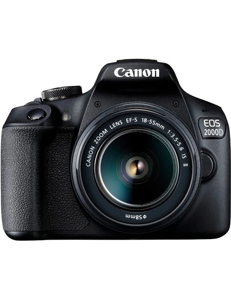 Зеркальный фотоаппарат Canon EOS 2000D & EF-S 18-55mm f/3.5-5.6 IS II KIT