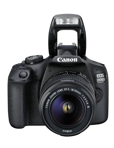 Зеркальный фотоаппарат Canon EOS 2000D & EF-S 18-55mm f/3.5-5.6 IS II KIT