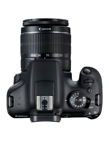 Aparat foto DSLR Canon EOS 2000D & EF-S 18-55mm f/3.5-5.6 IS II KIT