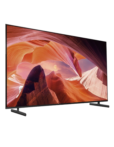 85" LED SMART Телевизор SONY KD85X80LAEP, 3840x2160 4K UHD, Android TV, Чёрный