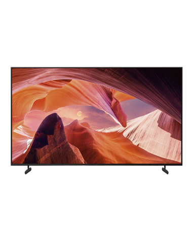 85" LED SMART Телевизор SONY KD85X80LAEP, 3840x2160 4K UHD, Android TV, Чёрный