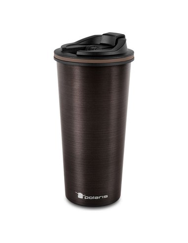 Cană termos Polaris Megapolis-500TM, 0,5L, Cafeniu
