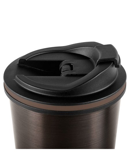 Cană termos Polaris Megapolis-500TM, 0,5L, Cafeniu