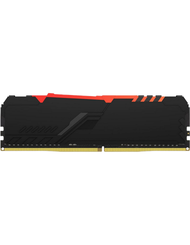 Оперативная память Kingston FURY Beast RGB, DDR4 SDRAM, 3733 МГц, 16Гб, KF437C19BBAK2/16