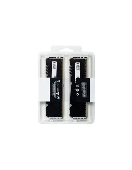 Memorie RAM Kingston FURY Beast RGB, DDR4 SDRAM, 3733 MHz, 16GB, KF437C19BBAK2/16 Memorie RAM Kingston FURY Beast RGB, DDR4 SDRAM, 3733 MHz, 16GB, KF437C19BBAK2/16