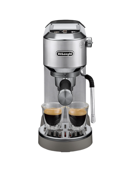 Кофеварка рожковая DeLonghi EC 890.M, 1450Вт, Нержавеющая сталь