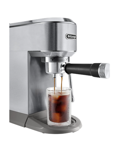 Кофеварка рожковая DeLonghi EC 890.M, 1450Вт, Нержавеющая сталь
