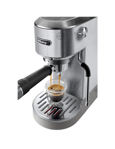 Кофеварка рожковая DeLonghi EC 890.M, 1450Вт, Нержавеющая сталь