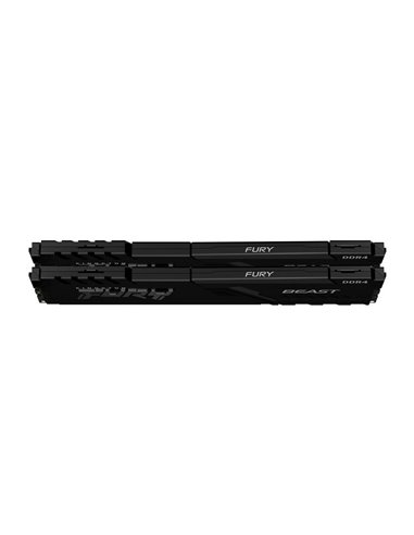 Оперативная память Kingston FURY Beast, DDR4 SDRAM, 3200 МГц, 16Гб, KF432C16BBK2/16