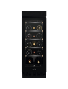 Винный шкаф AEG AWUS018B7B, Чёрный