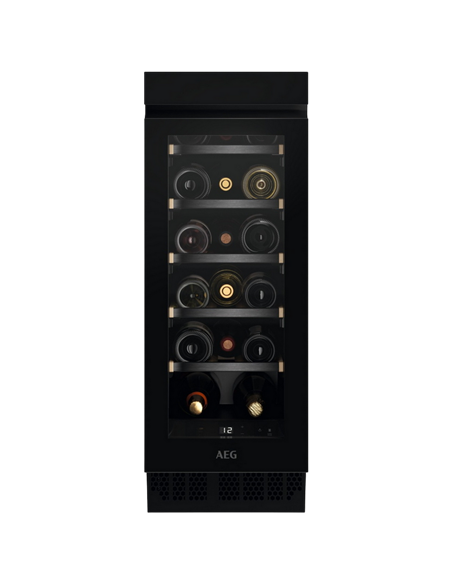 Винный шкаф AEG AWUS018B7B, Чёрный