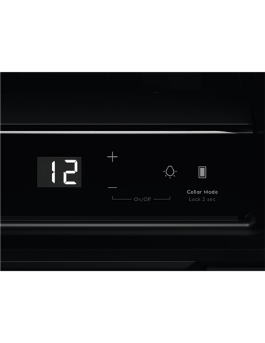 Винный шкаф AEG AWUS018B7B, Чёрный