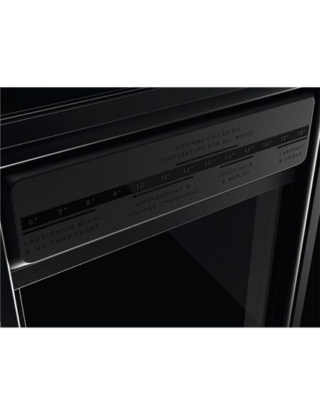 Винный шкаф AEG AWUS018B7B, Чёрный