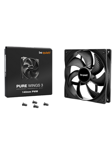 Вентилятор для ПК be quiet! Pure Wings 3 PWM, 140 мм