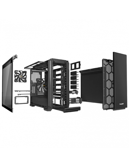 Carcasă PC be quiet! Silent Base 601, Midi-Tower, ATX PS2 , Negru