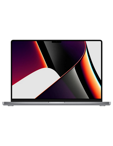 Ноутбук 16,2" Apple MacBook Pro 16 A2485, Space Gray, M1 Pro with 10-core CPU and 16-core GPU, 32Гб/512Гб, macOS Monterey