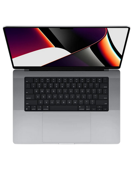 Ноутбук 16,2" Apple MacBook Pro 16 A2485, Space Gray, M1 Pro with 10-core CPU and 16-core GPU, 32Гб/512Гб, macOS Monterey