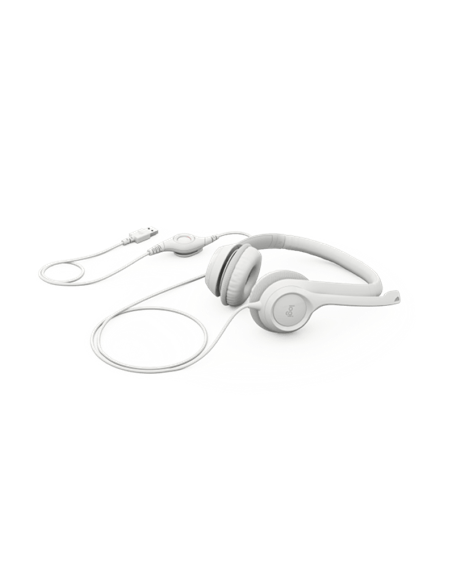 Căști Logitech H390, Alb