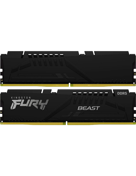 Оперативная память Kingston FURY Beast, DDR5 SDRAM, 5600 МГц, 16Гб, KF556C36BBEK2-16