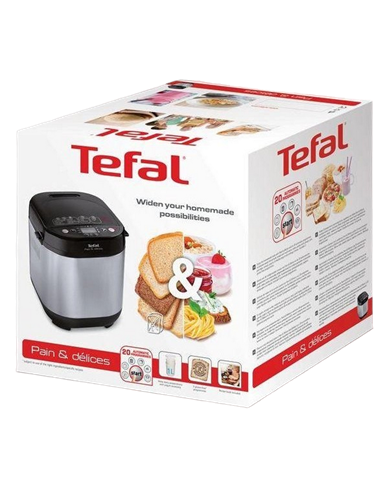 Mașină de pâine Tefal Pain et Delice, Oțel inoxidabil