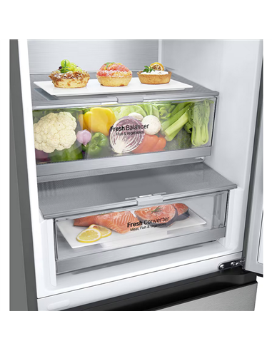 Frigider LG GBV7280CMB, Argintiu