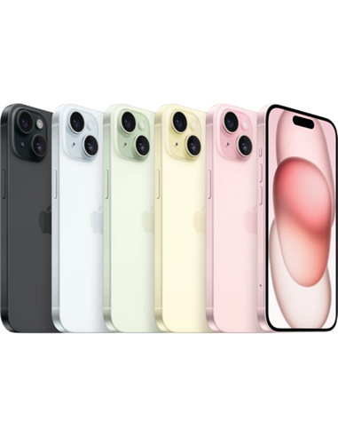 Smartphone Apple iPhone 15, 6GB/128GB, Verde