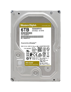 Unitate HDD Western Digital WD Gold, 3.5", 6 TB WD6003FRYZ