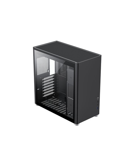 Carcasă PC Gamemax Spark Pro BK, Desktop, Fără PSU, Negru