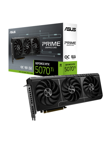 Placă Video ASUS Prime OC RTX5070Ti, 16GB GDDR7 256bit